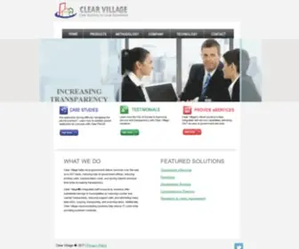 Clearvillageinc.com(Clear Village) Screenshot