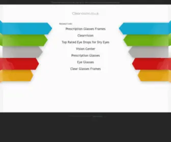 Clearvision.co.uk(Clear Vision) Screenshot