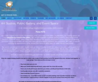 Clearwaterartists.com(ClearWater Arts Center & Studios) Screenshot