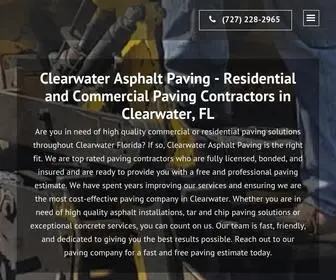 Clearwaterasphaltpaving.com(Asphalt Driveways and Commercial Paving Company) Screenshot