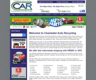 Clearwaterautomotive.com(Used Car Parts) Screenshot