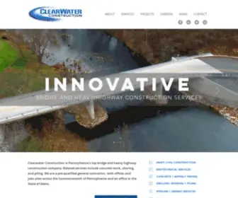 Clearwaterconstruction.com(Clearwater Construction) Screenshot