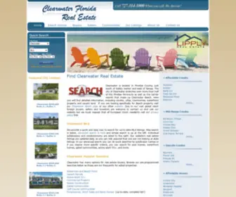 Clearwaterfloridarealestatesite.com(Clearwater Real Estate Homes and Condos for Sale by Lipply) Screenshot