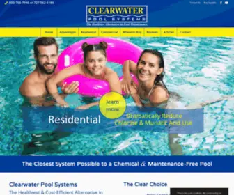 Clearwaterpoolsystems.com(Clearwater Pool Systems) Screenshot