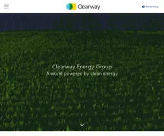 Clearwayenergygroup.com(Clearway Energy Group) Screenshot