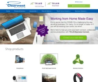 Clearwest.ca(Clearwest Solutions) Screenshot