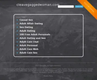 Cleavegaggedwoman.com(Cleave gagged) Screenshot