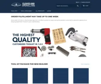 Cleavelandtool.com(Cleaveland Aircraft Tool) Screenshot
