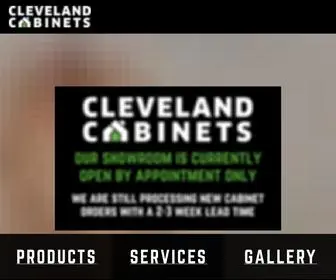 Clecabinets.com(Kitchen Cabinets) Screenshot