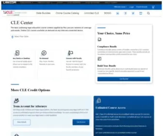 Clecenter.com(CLE Center) Screenshot