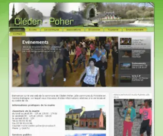 Cleden-Poher.com(Cléden) Screenshot