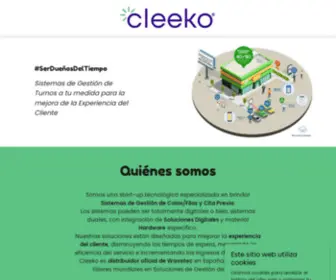 Cleeko.es(Gestión De Colas) Screenshot