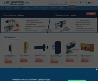 Clef-EN-Ligne.com(Vente en ligne de clés) Screenshot