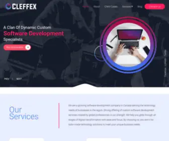 Cleffex.com(Top Software Development Company in Canada) Screenshot