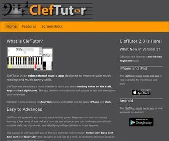 Cleftutor.com(Music Reading App) Screenshot