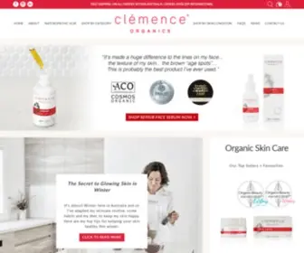 Clemenceorganics.com(If beauty) Screenshot