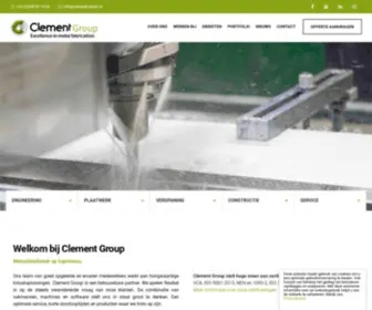 Clement-Weert.nl(Excellence in metal fabrication) Screenshot