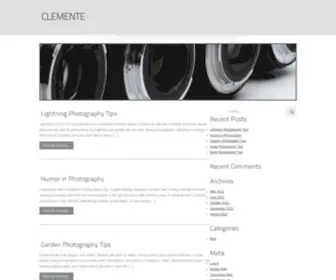 Clemente.com(Clemente) Screenshot