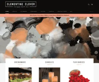 Clementineclover.com(Clemtine Clover) Screenshot