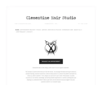 Clementinehairstudio.com(Clementinehairstudio) Screenshot