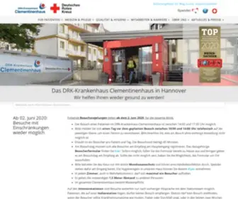 Clementinenhaus.de(Informationen für Patienten) Screenshot