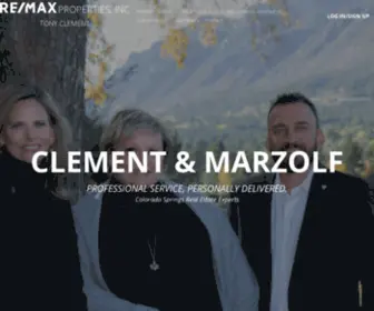 Clementmarzolf.com(RE/MAX Mountain States) Screenshot