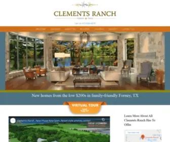 Clementsranch.com(Clements Ranch) Screenshot
