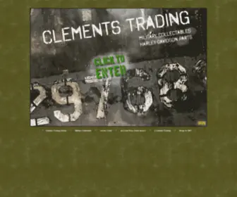 Clementstrading.com(Clements Trading ©) Screenshot