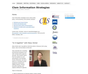 Cleminfostrategies.com(Cleminfostrategies) Screenshot