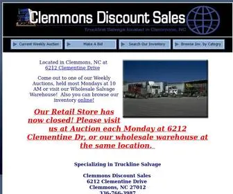 Clemmonsdiscountsales.com(Clemmonsdiscountsales) Screenshot