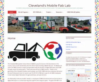 Clemobilefablab.org(Our FABLAB is made possible by the generous support of the Thomas H) Screenshot