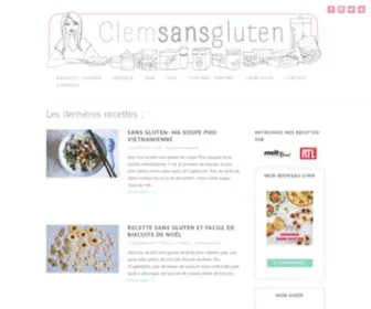 Clemsansgluten.com(Clem Sans Gluten) Screenshot