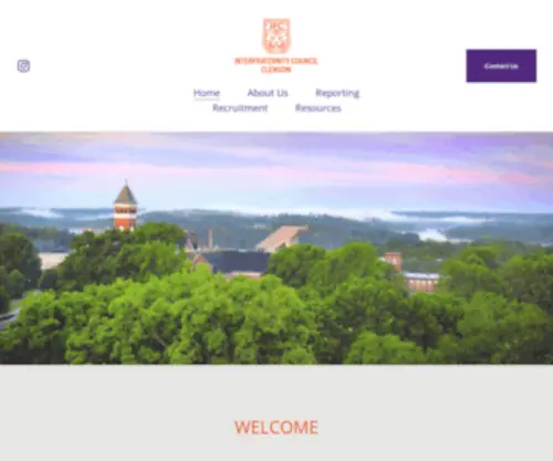 Clemson-IFC.com(Clemson IFC) Screenshot