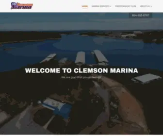 Clemsonmarina.com(Clemson Marina) Screenshot