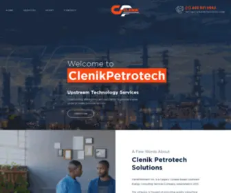 Clenikpetrotech.com(Clenik Protech) Screenshot