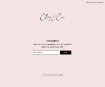 Cleocoboutique.com(Cleocoboutique) Screenshot