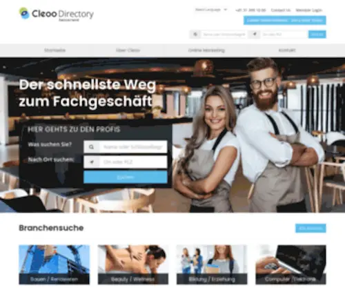 Cleoodirectory.ch(Cleoodirectory) Screenshot
