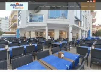 Cleopatragoldenbeach.com(Cleopatra Golden Beach Hotel) Screenshot