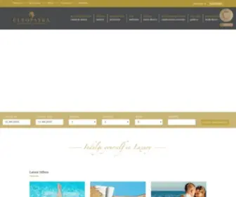 Cleopatraluxurymakadi.com(Cleopatra Hotel) Screenshot