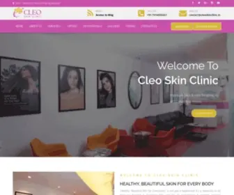 Cleoskinclinic.in(Cleo Skin Care Clinic) Screenshot