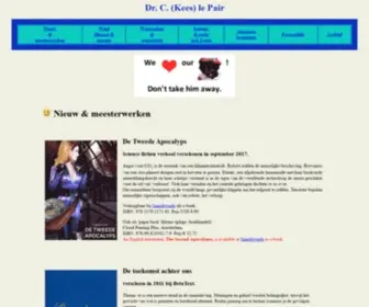 Clepair.net(Homepage Le Pair) Screenshot