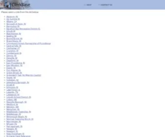 Clerkshq.com(Building trust through transparency) Screenshot
