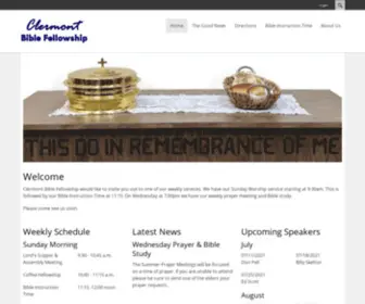 Clermontbible.com(Clermont Bible Fellowship) Screenshot