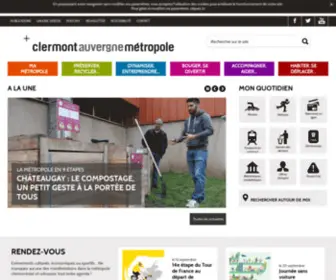 Clermontcommunaute.net(Communauté) Screenshot