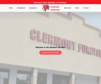 Clermontfurniture.net(Clermont FL Furniture Store) Screenshot