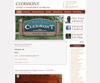 Clermontia.org(Clermont) Screenshot