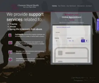 Clermontmentalhealth.care(Clermont Mental Health) Screenshot