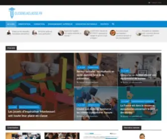 Clesdelaclasse.fr(Clés de la classe) Screenshot