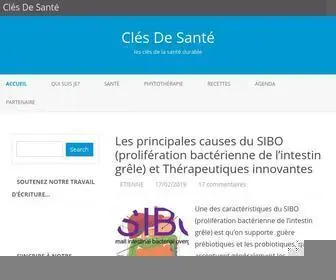 Clesdesante.com(Clés De Santé) Screenshot