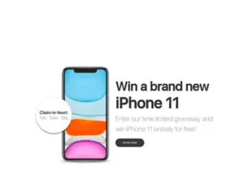 Cleser.info(Win a brand new iPhone 11) Screenshot